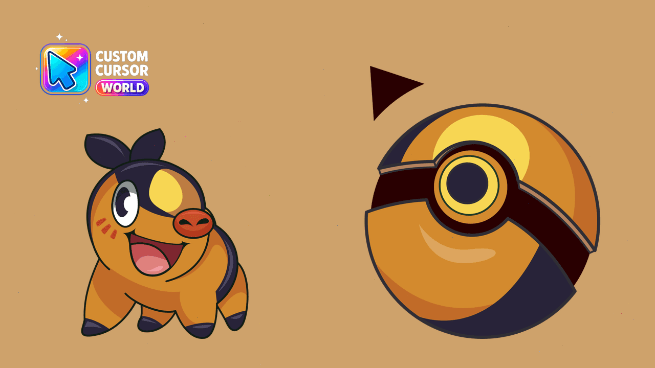 Прев'ю курсор-паку: Pikachu Custom Cursor Pack - Chrome & Edge Compatible