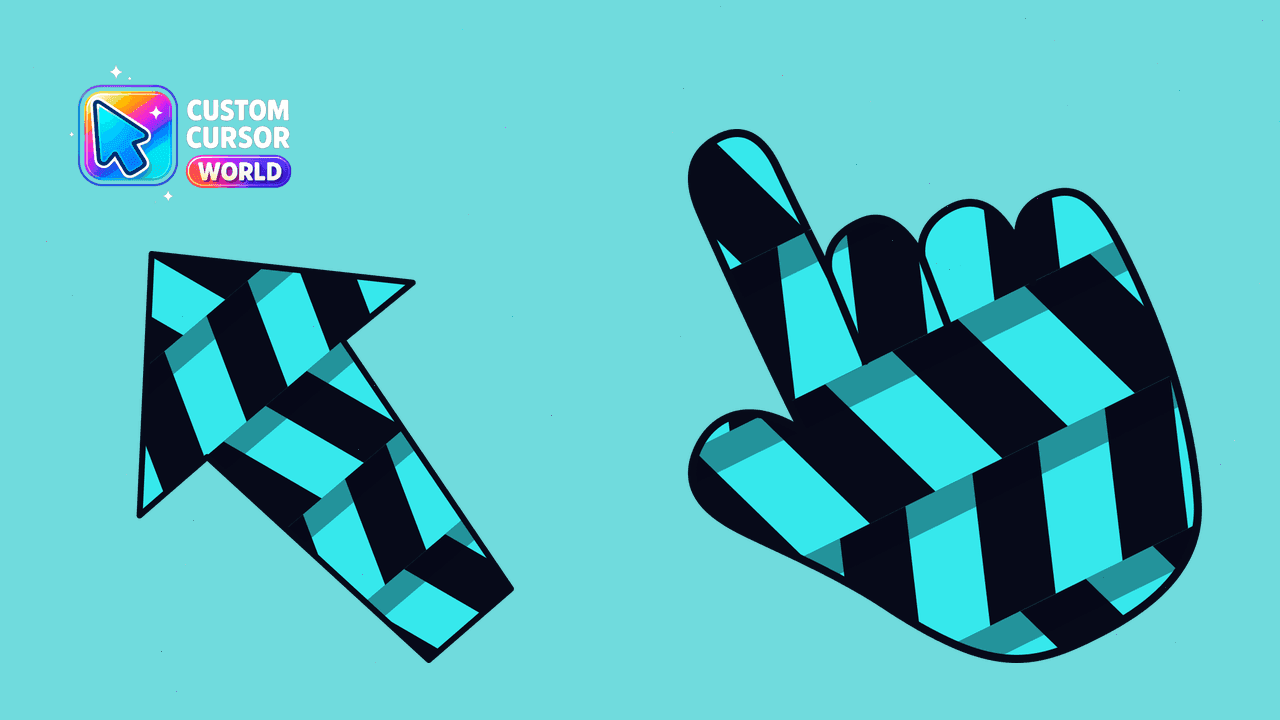 Прев'ю курсор-паку: Elegant Blue Cursor Pack for Chrome