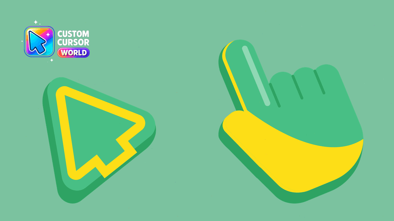 Прев'ю курсор-паку: Modern Cursor Pack Collection for Chrome & Edge