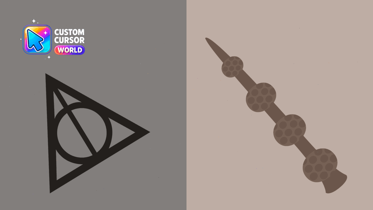 Прев'ю курсор-паку: Harry Potter Cursor Pack - Deathly Hallows Collection