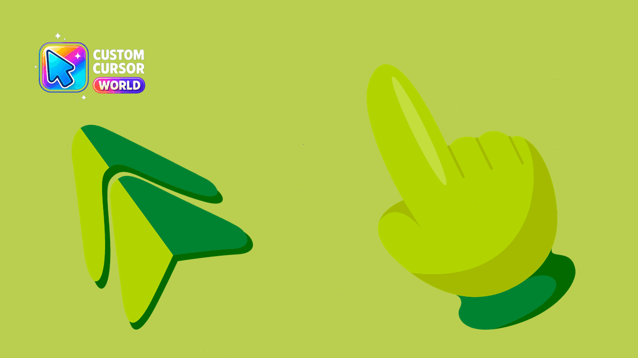 Прев'ю курсор-паку: Double Cursor Pack for Chromium-based Browsers