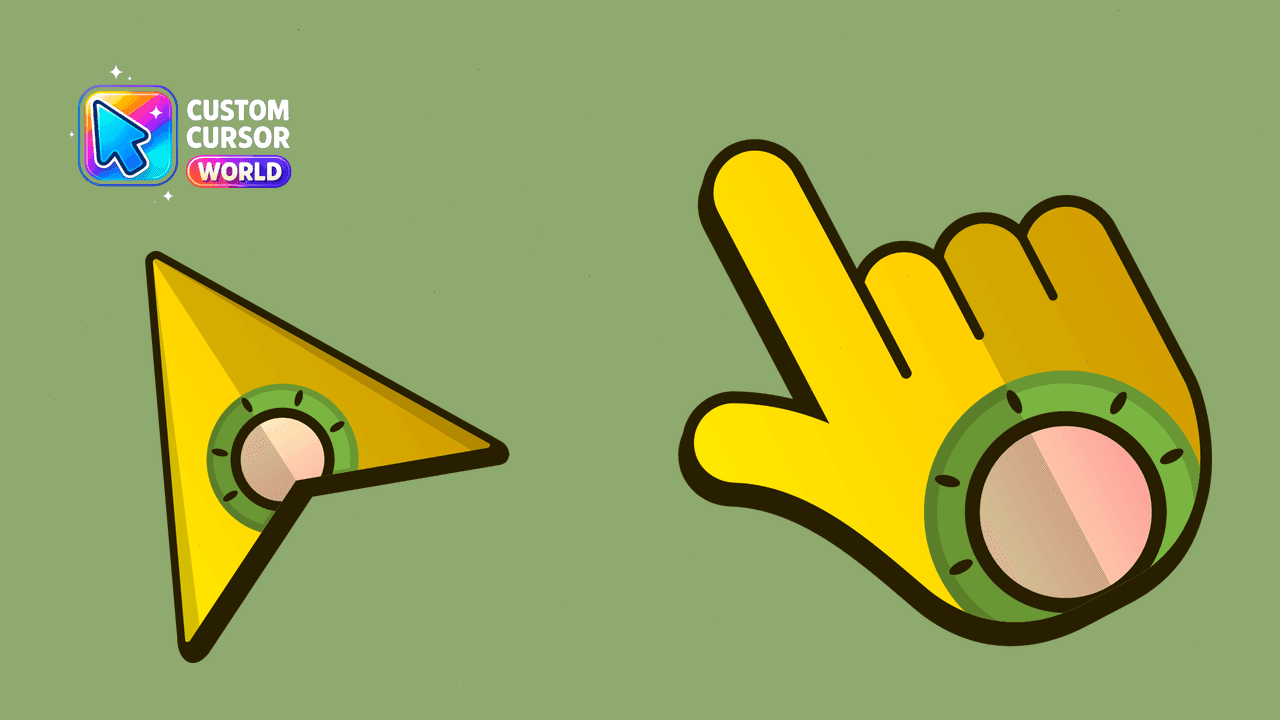Прев'ю курсор-паку: Custom Cursor Pack - Flying Ship Theme