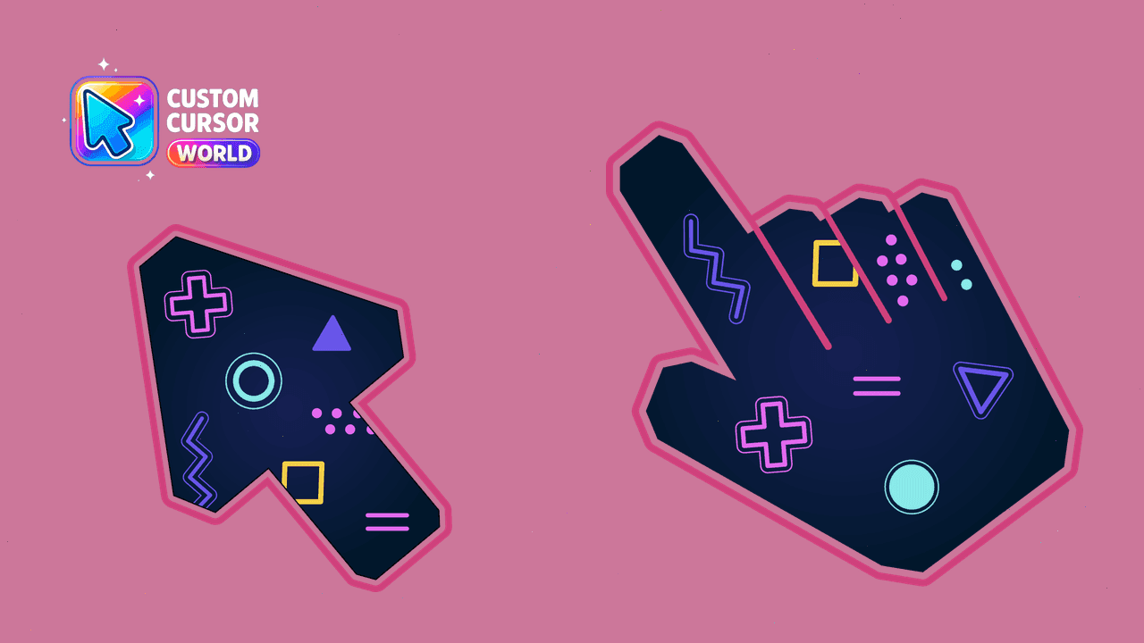 Прев'ю курсор-паку: Cute Game Cursor Pack for Chrome