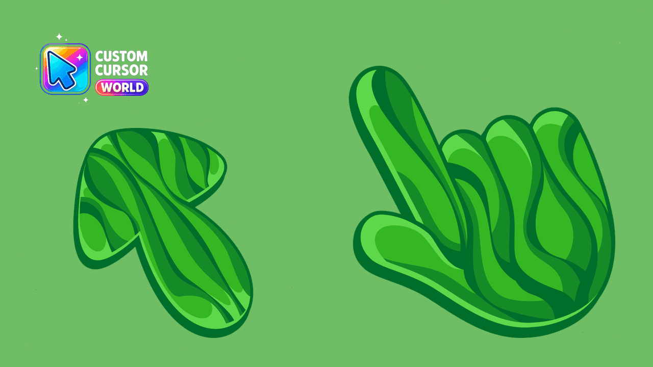 Прев'ю курсор-паку: Custom Cursor Pack - The Grass