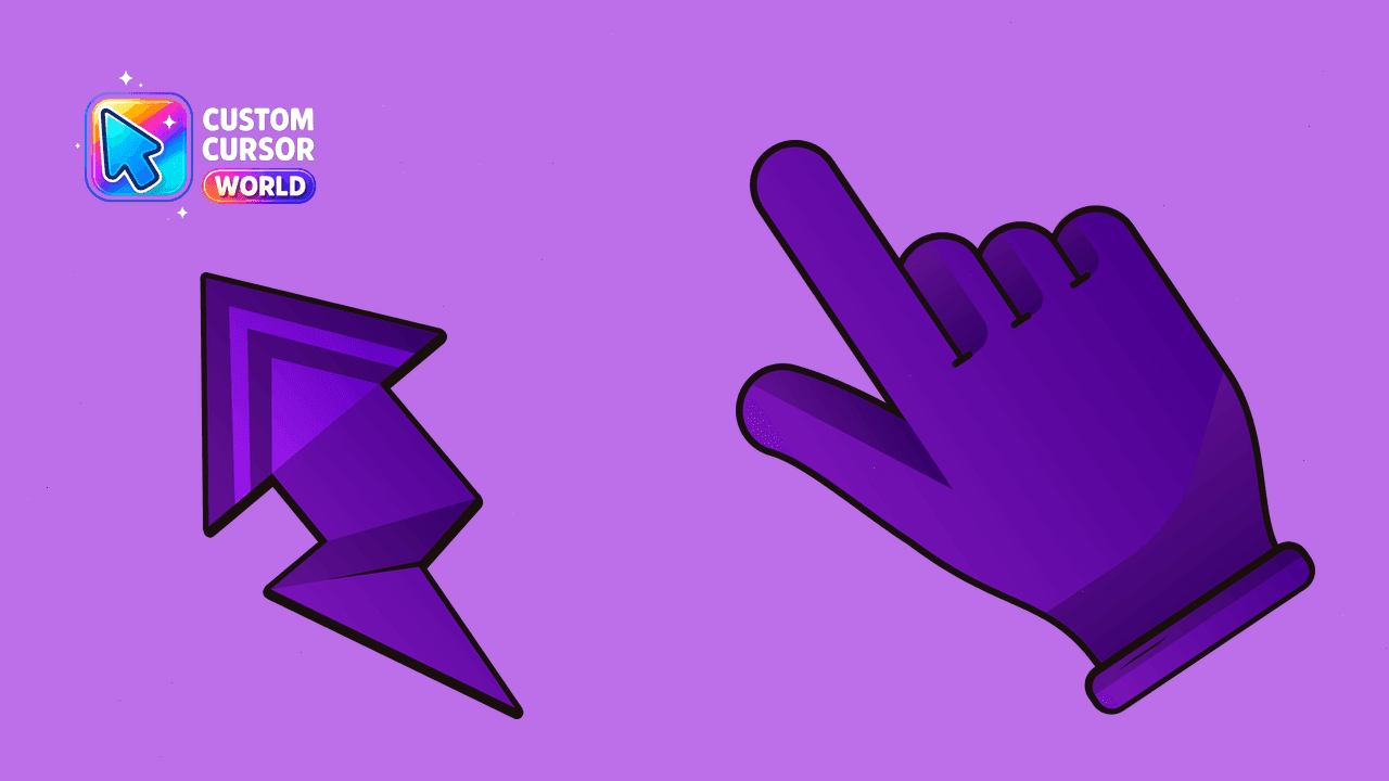 Прев'ю курсор-паку: Custom Cursor Pack - The Lightning Theme