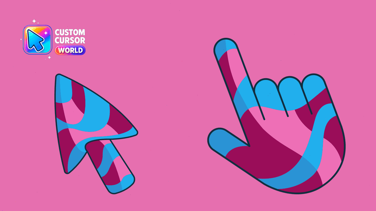 Прев'ю курсор-паку: Pattern Cursor Pack for Chrome