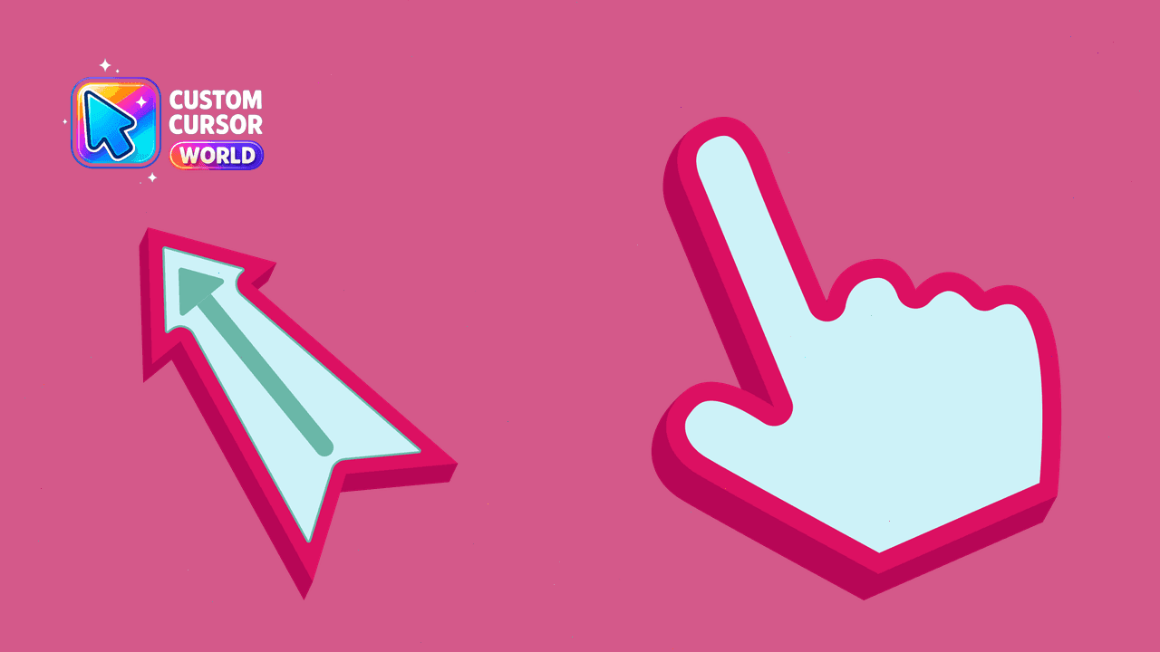 Прев'ю курсор-паку: Red Line Cursor Pack for Browsers