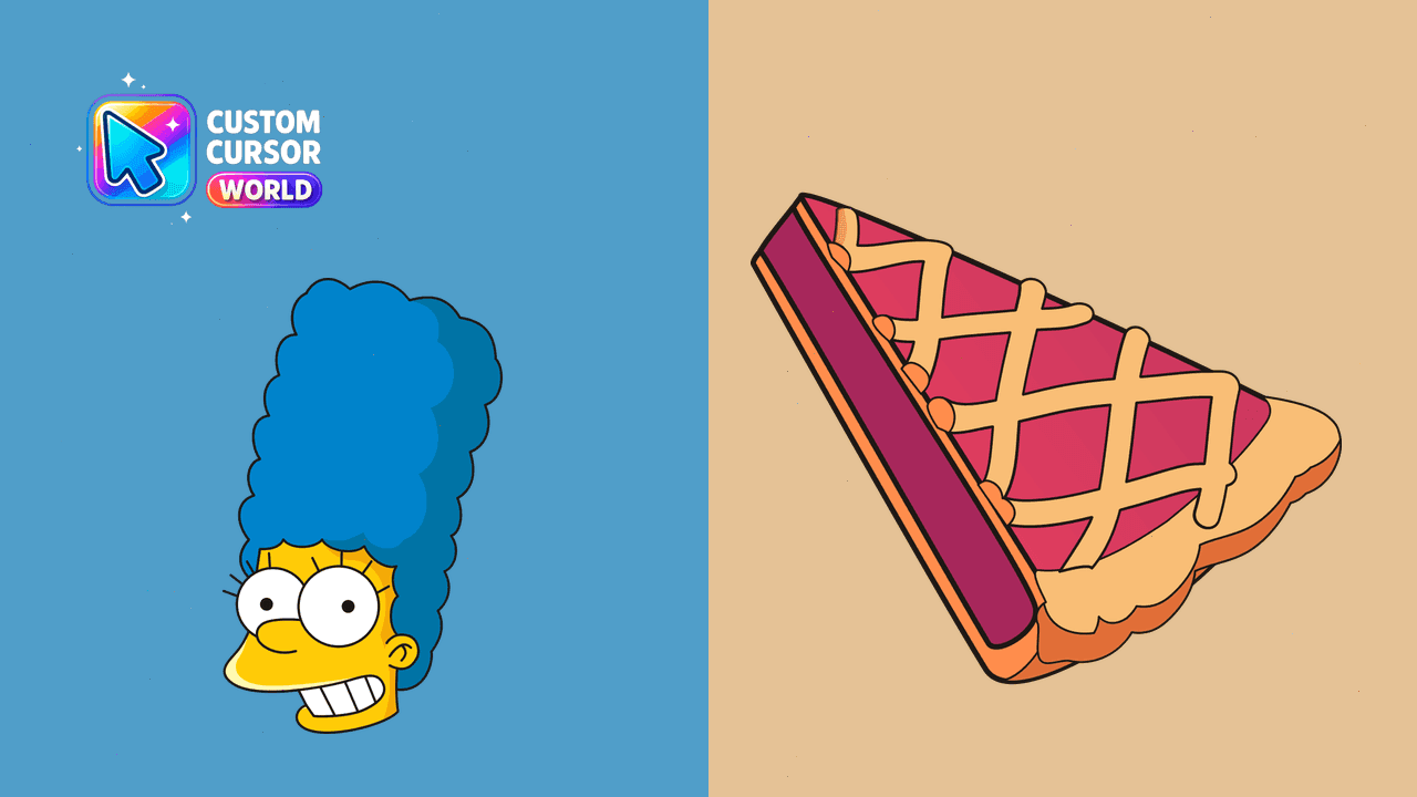 Прев'ю курсор-паку: Marge Simpson Custom Cursor Pack - Cartoons Collection