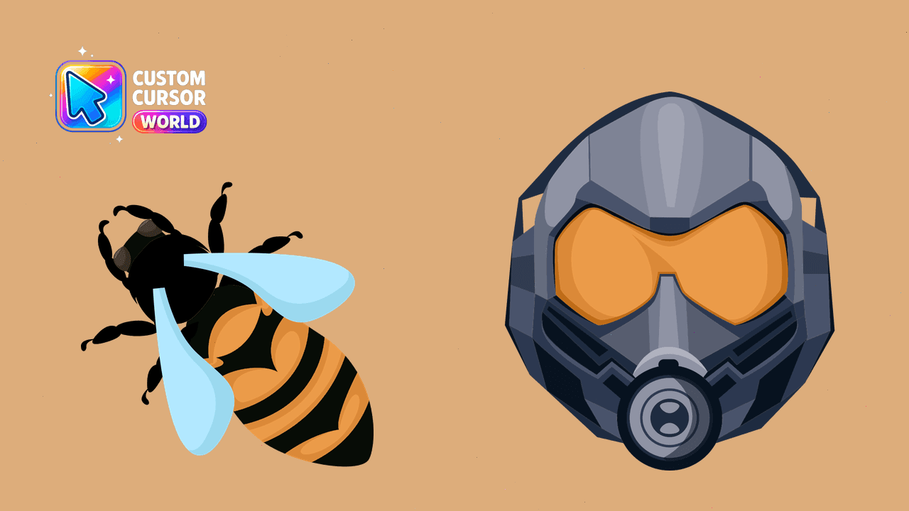 Прев'ю курсор-паку: Wasp Custom Cursor Pack