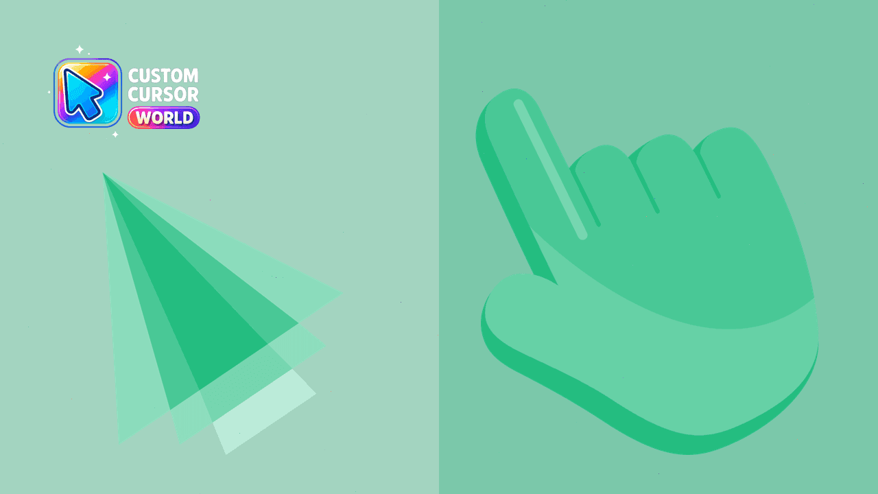 Прев'ю курсор-паку: Custom Cursor Pack - Weightless Mouse Pointer