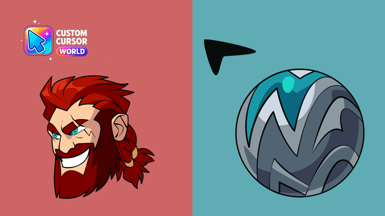 Прев'ю курсор-паку: Thor Custom Cursor Pack - Brawlhalla Edition