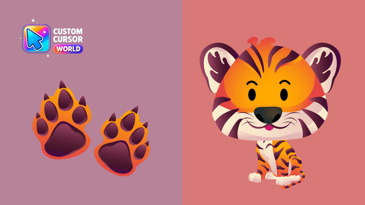 Прев'ю курсор-паку: Tiger Cursor Pack