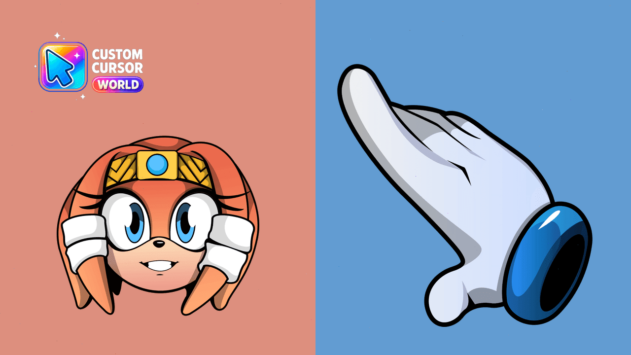Прев'ю курсор-паку: Sonic Custom Cursor Pack - Tikal Echidna