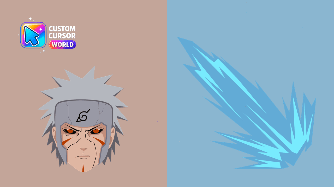 Прев'ю курсор-паку: Tobirama Ninja Cursor Pack