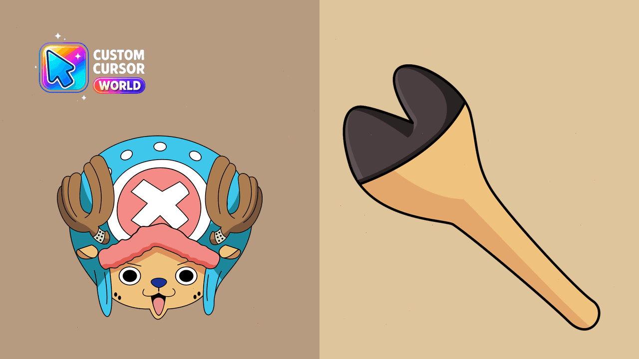 Прев'ю курсор-паку: Custom Chopper Cursor Pack for One Piece Fans