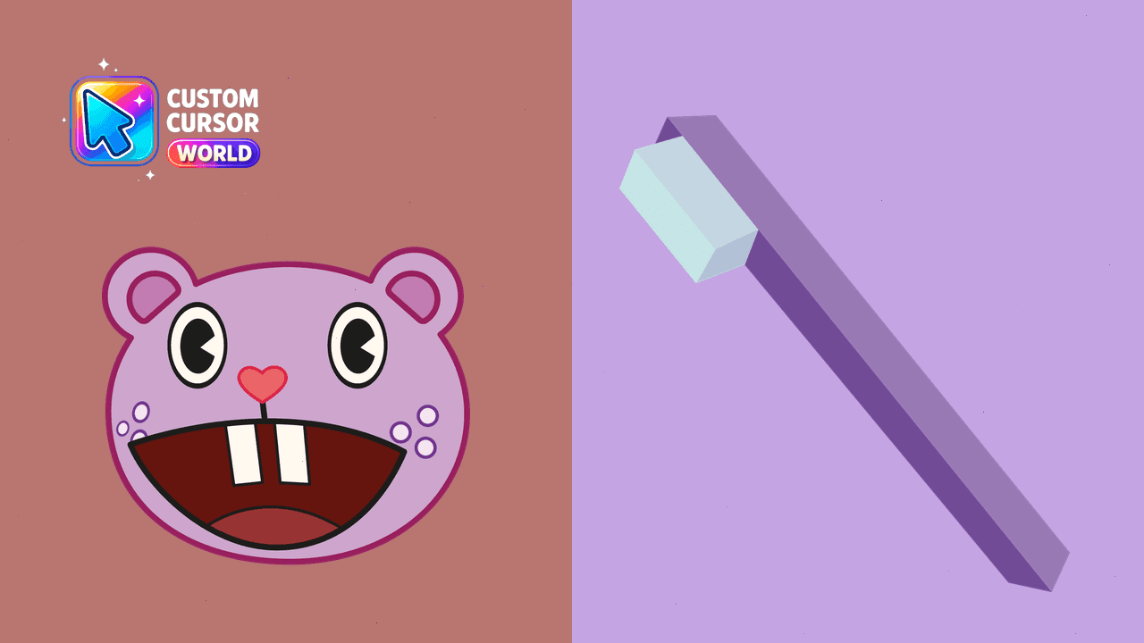 Прев'ю курсор-паку: Toothy Custom Cursor Pack for Chrome & Edge