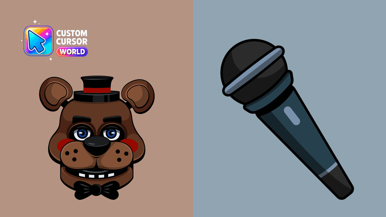 Прев'ю курсор-паку: Custom Toy Freddy Cursor Pack for Browsers