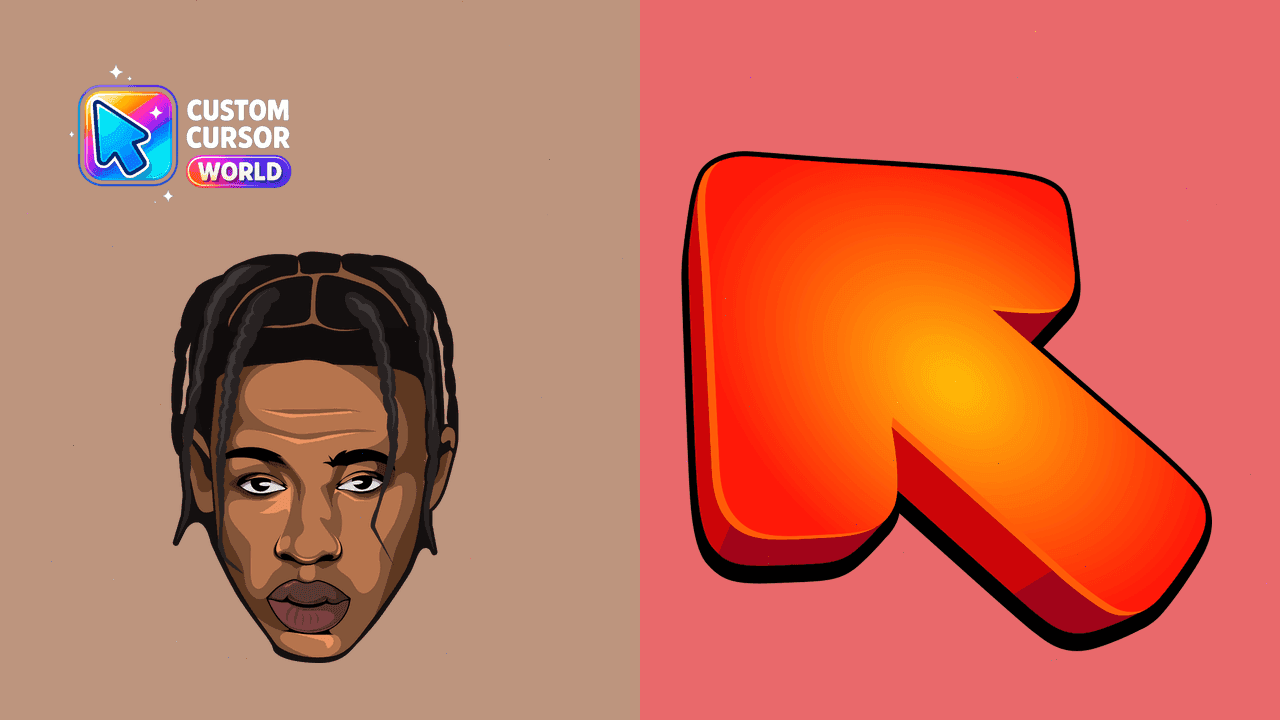 Прев'ю курсор-паку: Travis Scott Custom Cursor Pack