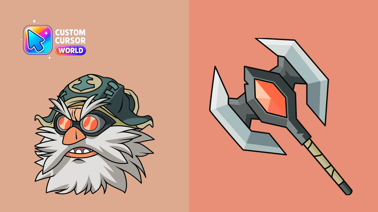 Прев'ю курсор-паку: Ulgrim Custom Cursor for Chrome