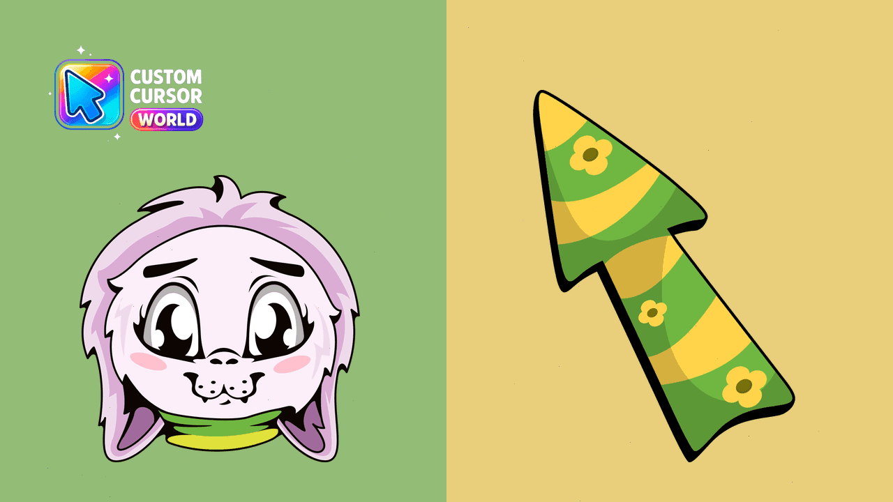 Прев'ю курсор-паку: Undertale Dreemurr Custom Cursor Pack