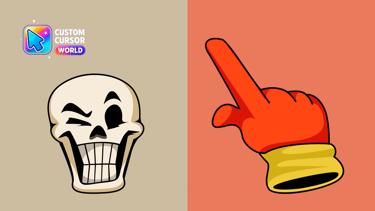 Прев'ю курсор-паку: Papyrus Custom Cursor for Chrome & Edge