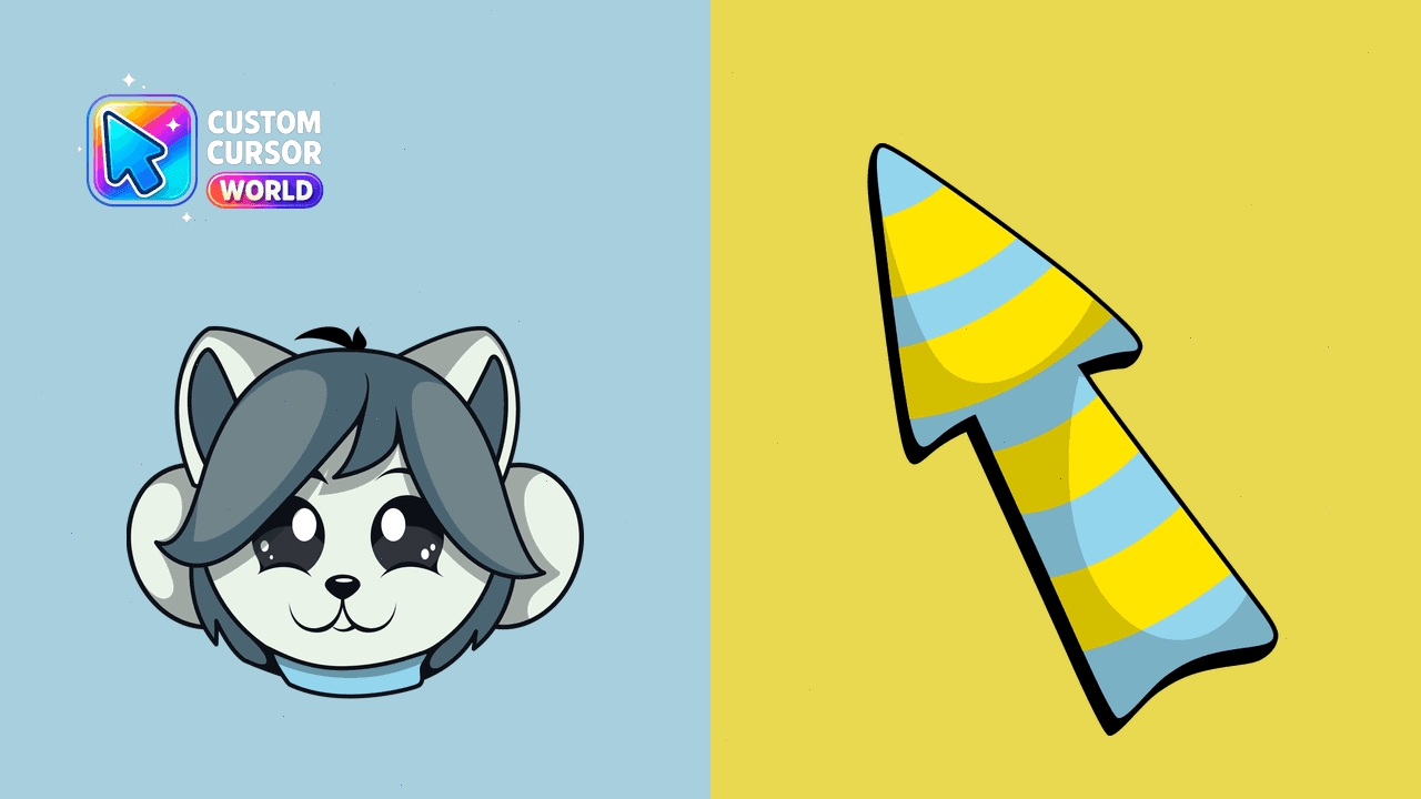 Прев'ю курсор-паку: Undertale Temmie Custom Cursor Pack