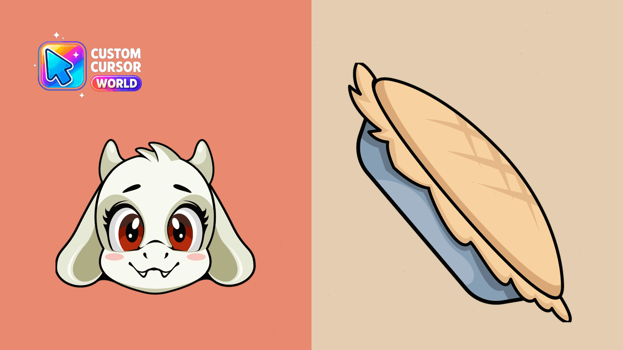 Прев'ю курсор-паку: Custom Toriel Cursor Pack