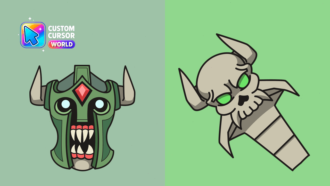 Прев'ю курсор-паку: Undying Custom Cursor for Chrome