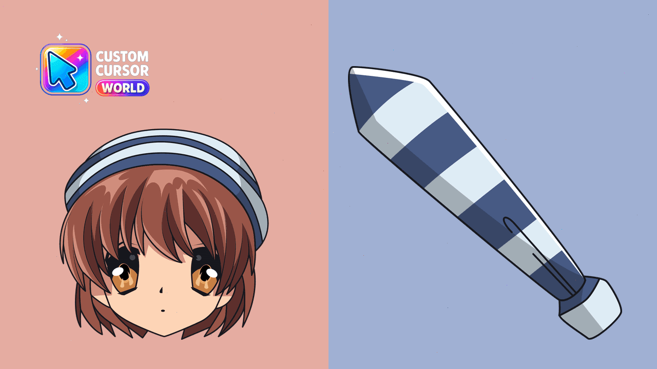 Прев'ю курсор-паку: Ushio Okazaki Custom Cursor Pack