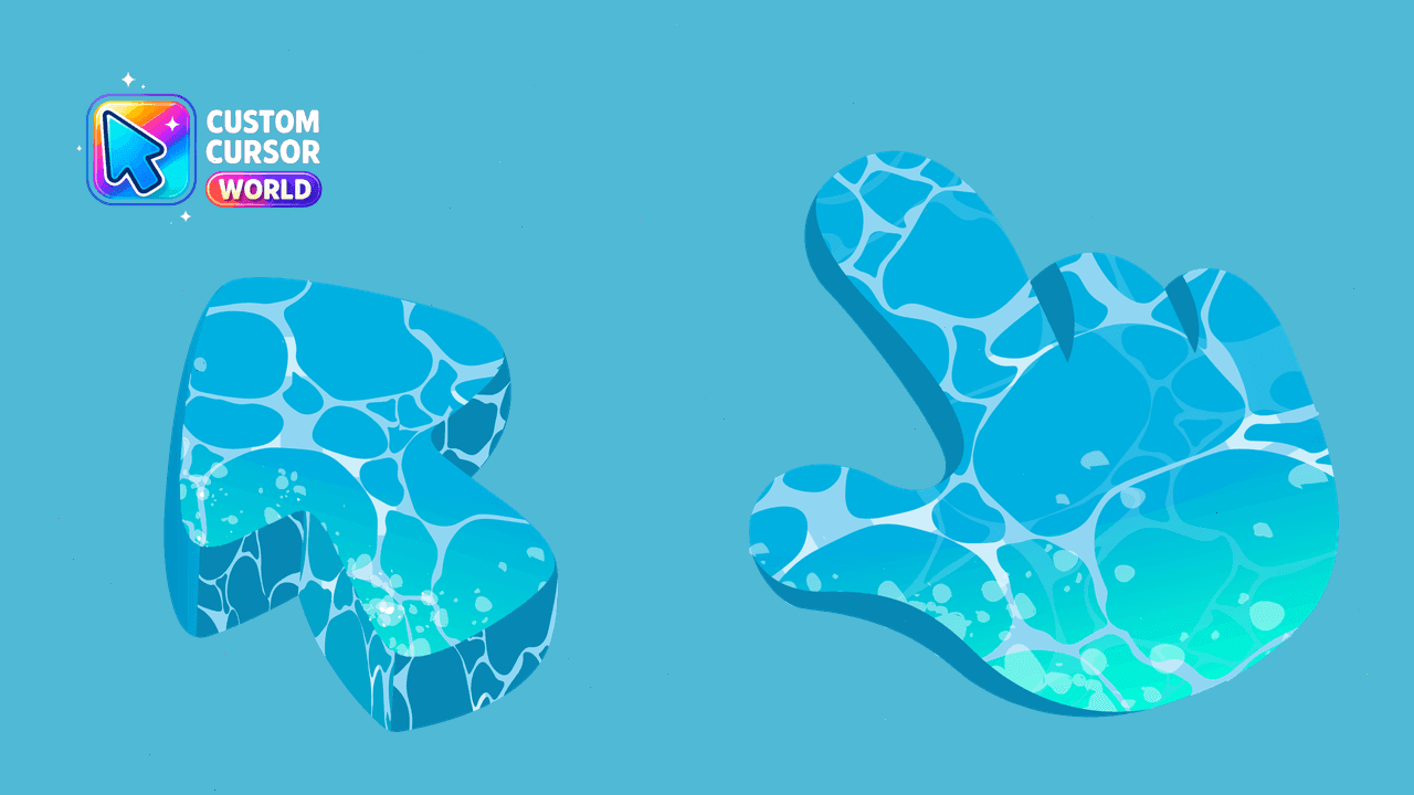 Прев'ю курсор-паку: Aqua Cursor Pack