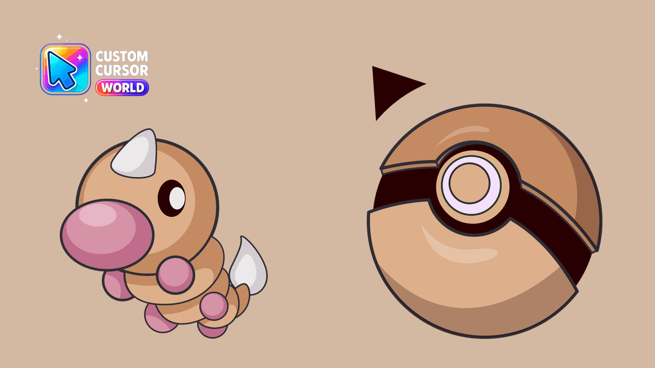 Прев'ю курсор-паку: Weedle Custom Cursor Pack for Chrome