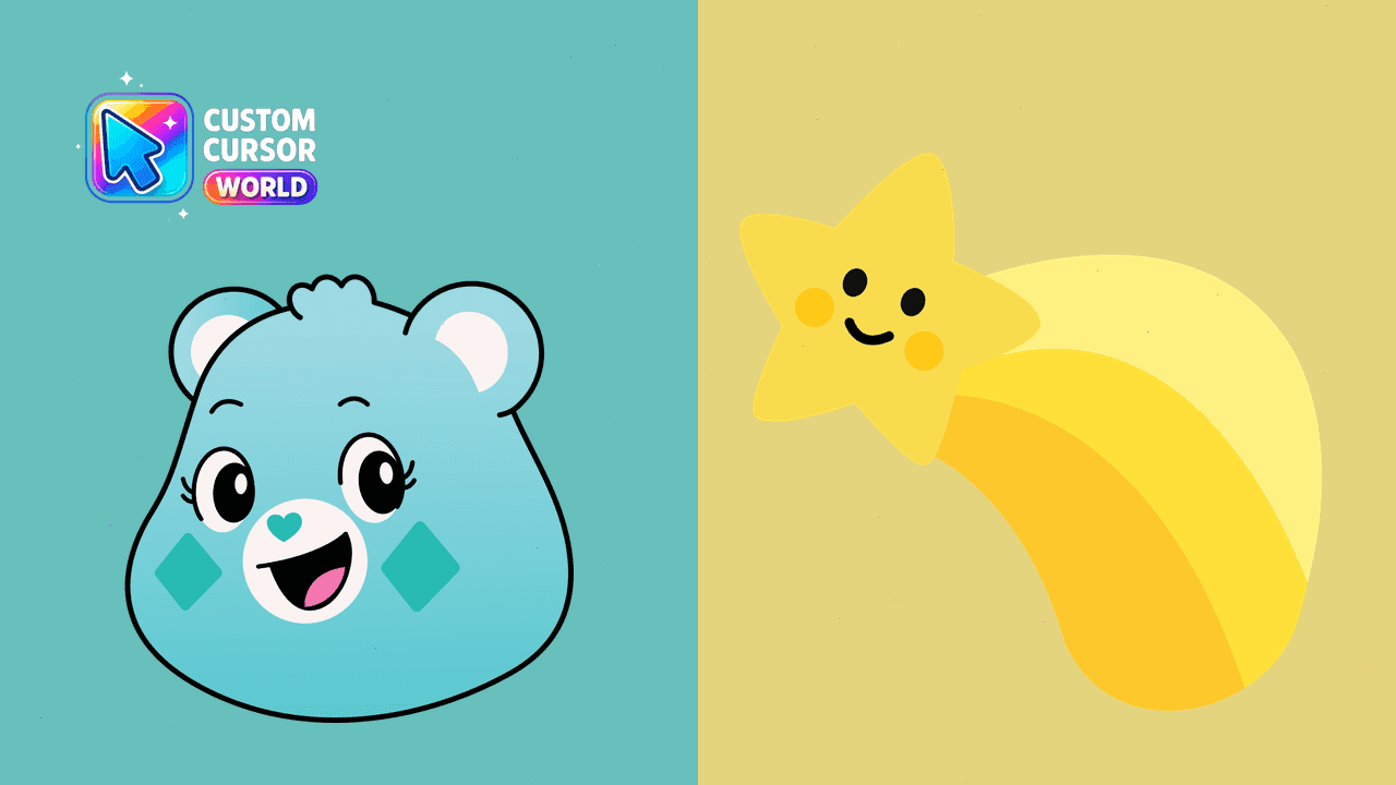 Прев'ю курсор-паку: Wish Bear Custom Cursor Pack