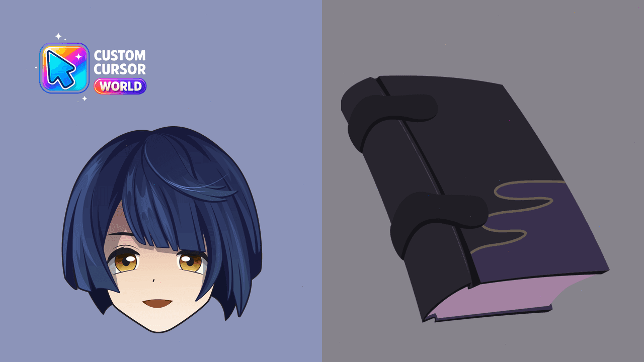 Прев'ю курсор-паку: Xingqiu Custom Cursor Pack for Genshin Impact Fans