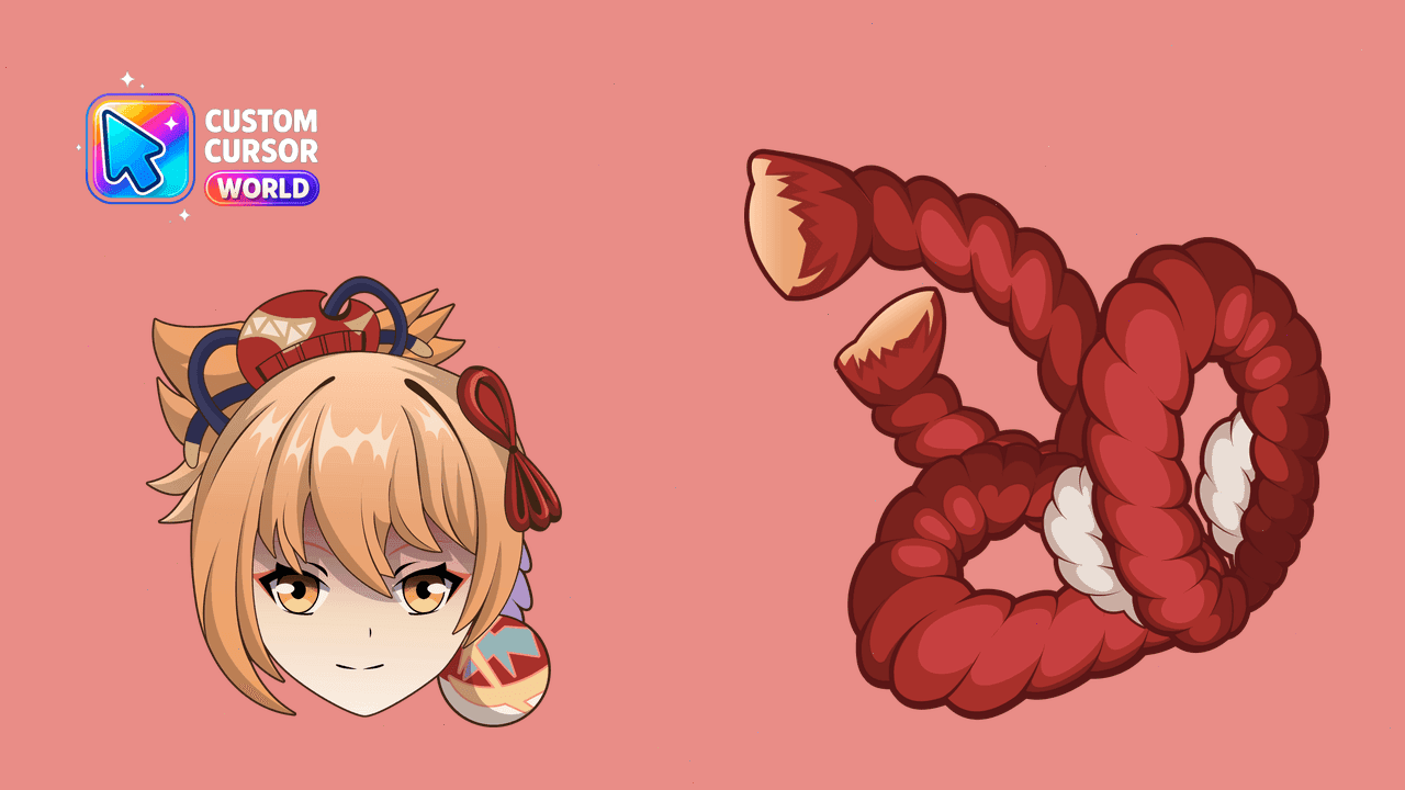 Прев'ю курсор-паку: Custom Yoimiya Cursor Pack