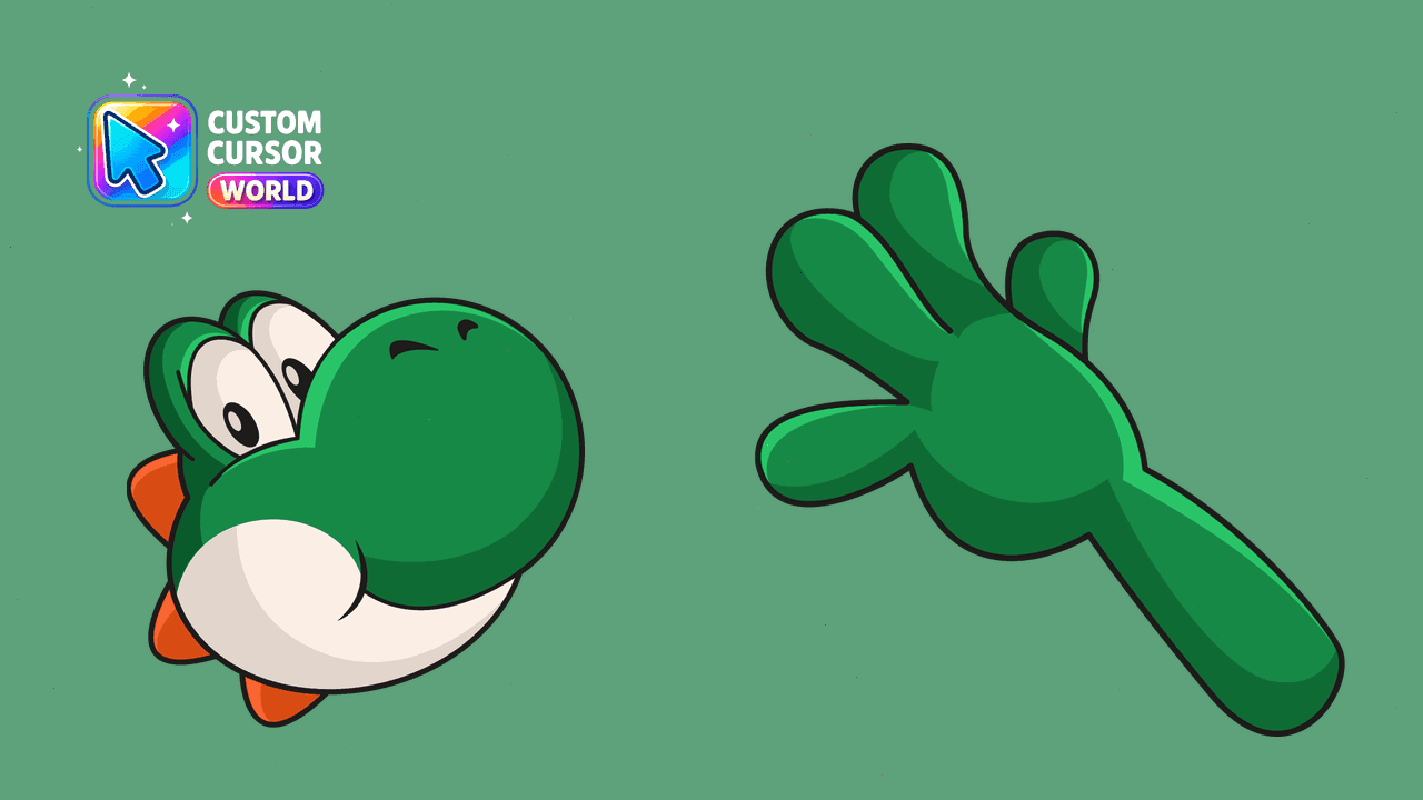 Прев'ю курсор-паку: Yoshi Custom Cursor Pack