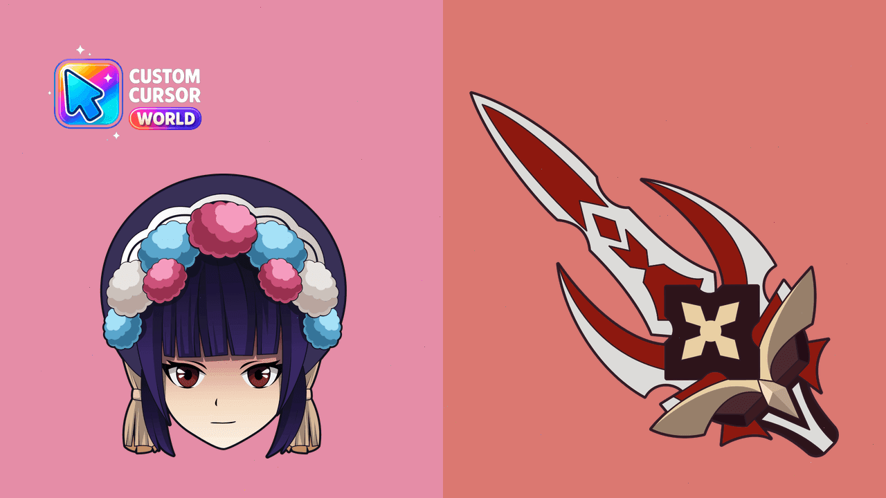 Прев'ю курсор-паку: Custom Cursor Pack - Yun Jin from Genshin Impact