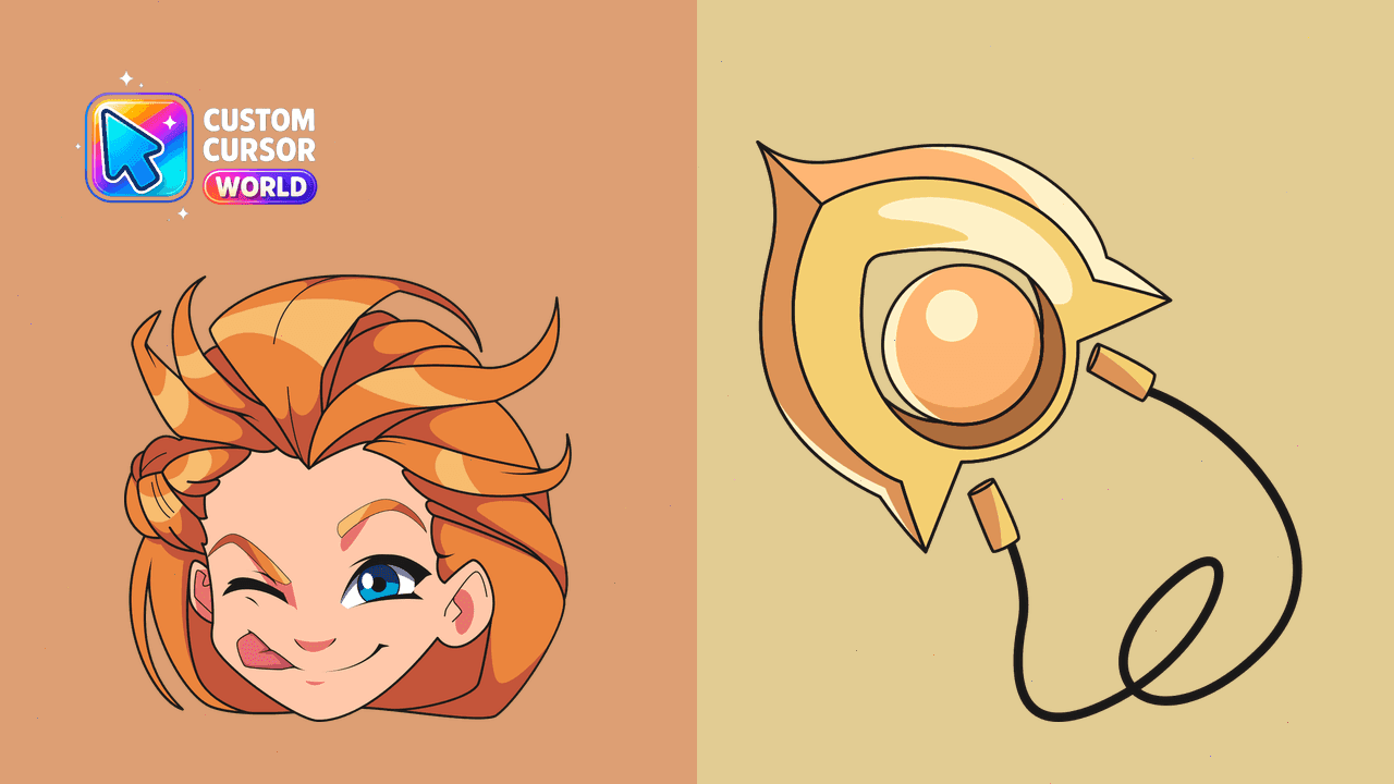 Прев'ю курсор-паку: Zoe Custom Cursor Pack for Web Browsers