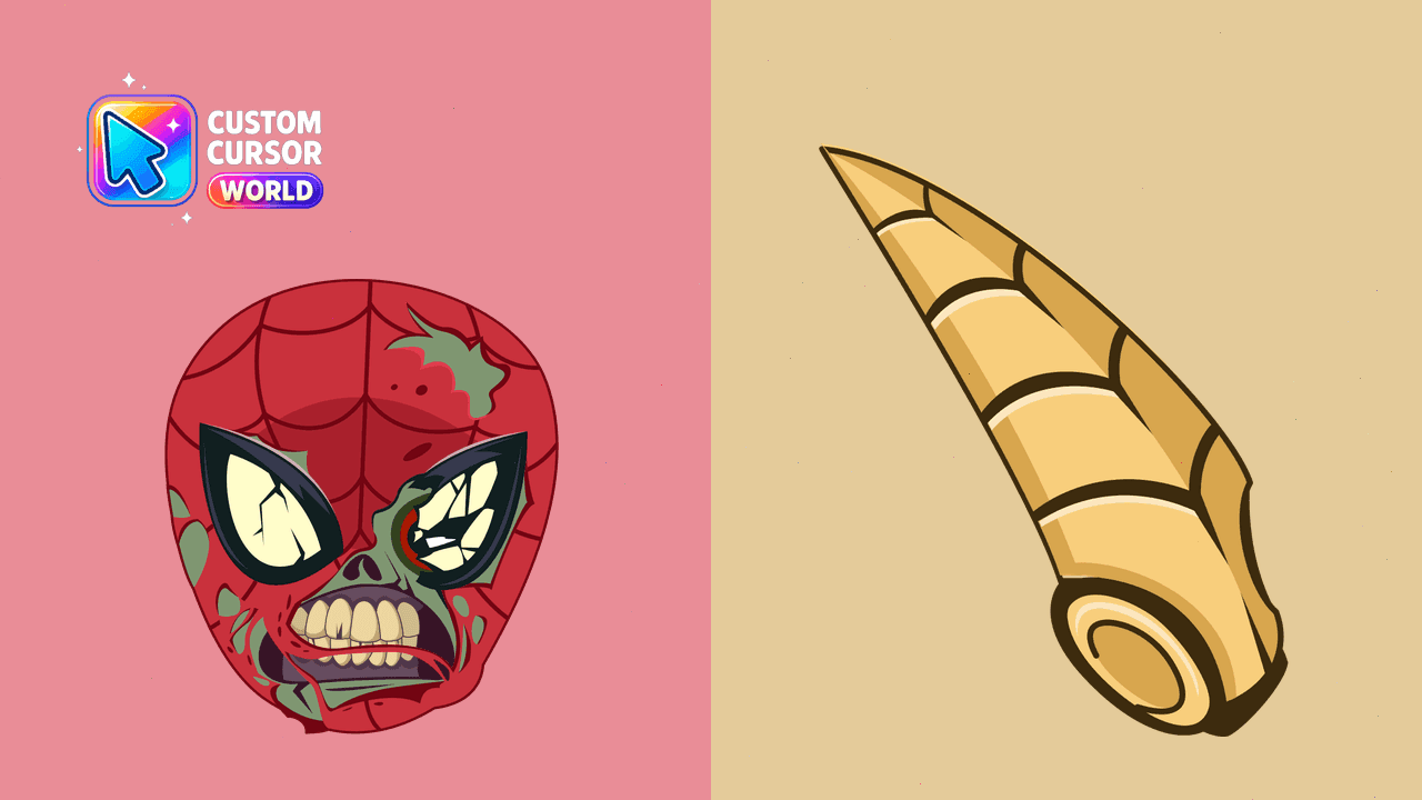 Прев'ю курсор-паку: Zombie Spider-Man Custom Cursor Pack