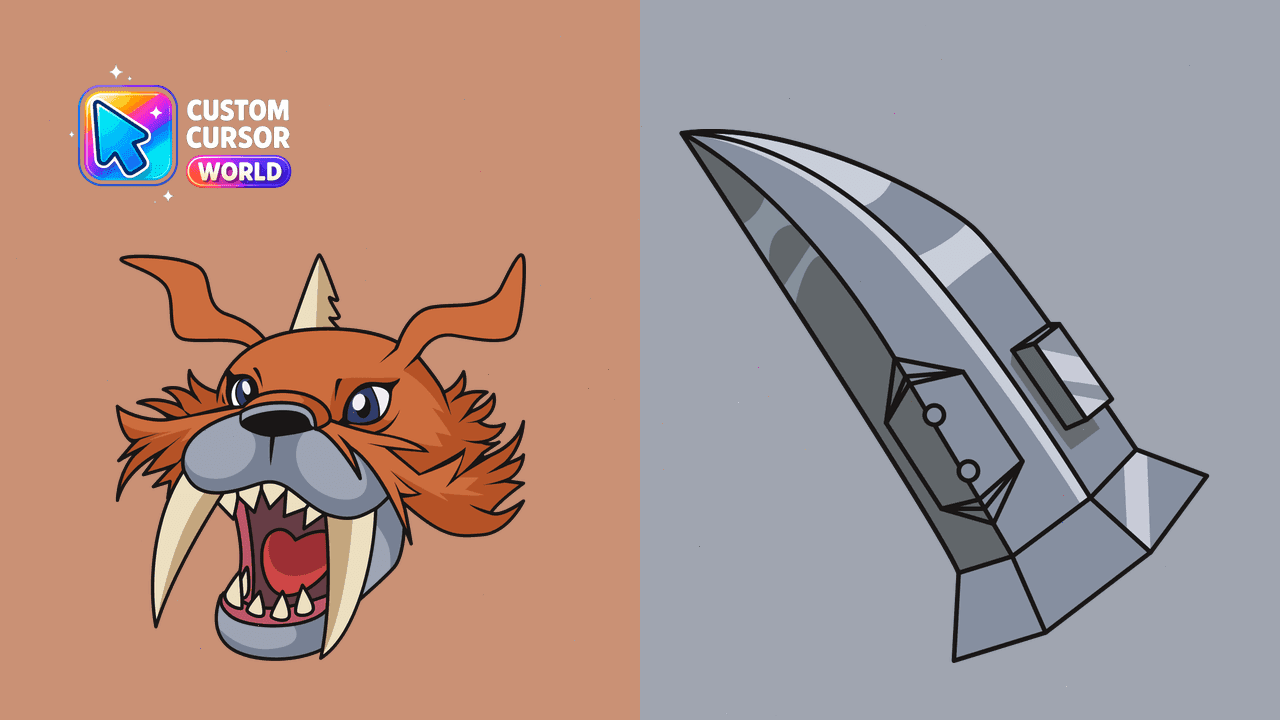 Прев'ю курсор-паку: Zudomon Custom Cursor Pack